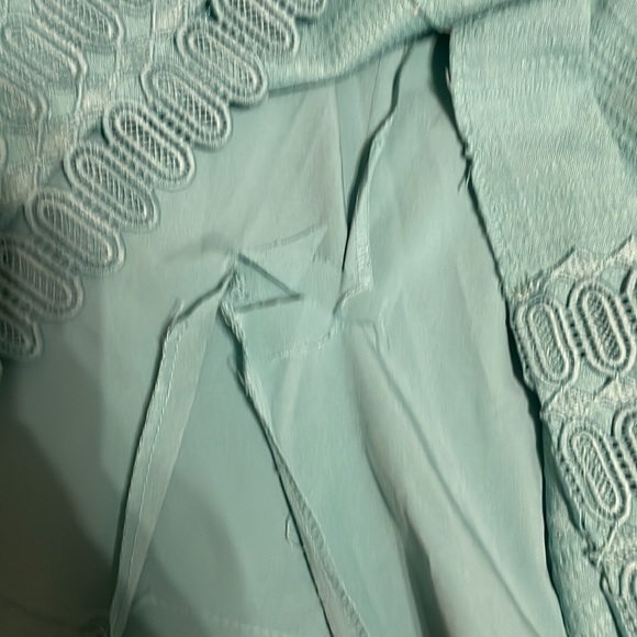 Antonio Melani Beatrice Midi Teal Sleeveless Dress - Picture 6 of 6